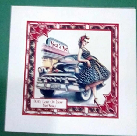 Classic Rockabilly Mini Kit 7x7 by Benita Jenkinson