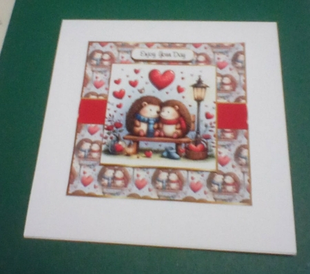 hedgehog anniversary by Benita Jenkinson