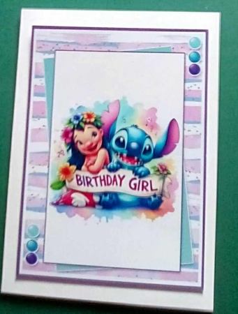 cup1382730_2073 - Lilo And Stitch Birthday Girl