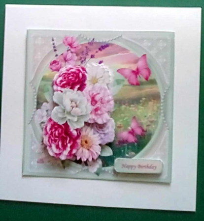 Summer Meadow - Decoupage Card Mini Kit by Benita Jenkinson