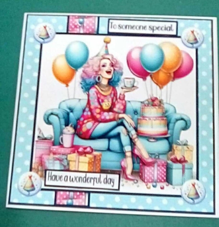 Birthday Sofa by Benita Jenkinson