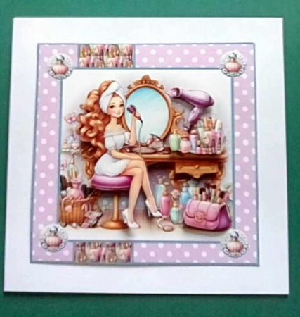 A world of beauty 8x8 by Benita Jenkinson