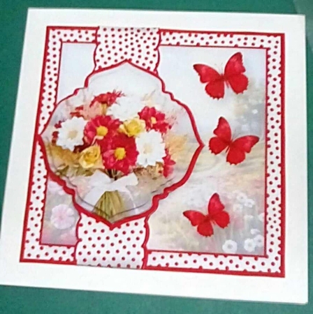 cup1383925_1648 - Garden Posy - Border Card Mini Kit