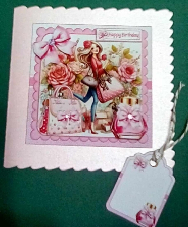 7x7 The lady love glam choice of four mini kit by Benita Jenkinson