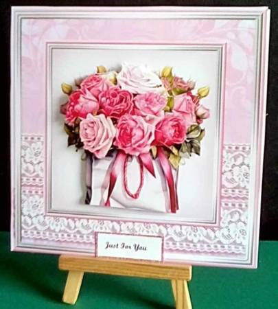7x7 Bag of Roses Mini Kit by Benita Jenkinson