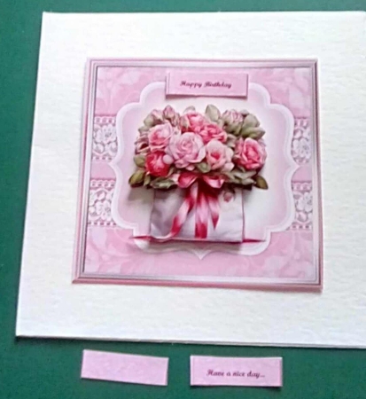 7x7 Pretty Roses Mini Kit by Benita Jenkinson
