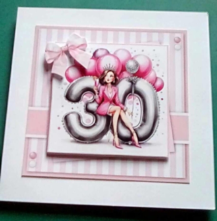 Happy Birthday Beautiful 30 by Benita Jenkinson