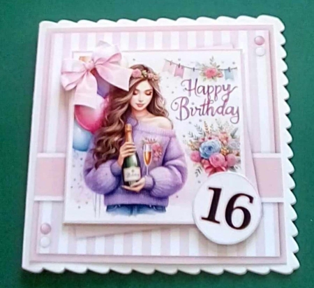 Happy Birthday Sweet 16 by Benita Jenkinson