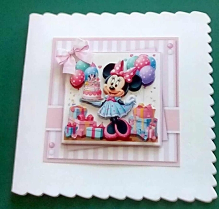 Minnie Mouse Birthday Girl by Benita Jenkinson