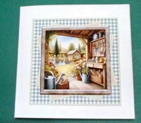 Inside The Garden Shed - 6x6 Mini Kit by Benita Jenkinson