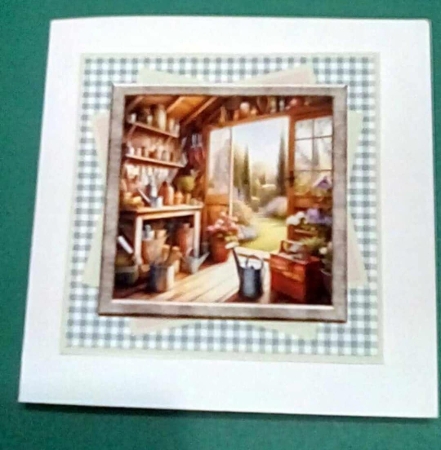 Inside The Garden Shed - 6x6 Mini Kit by Benita Jenkinson