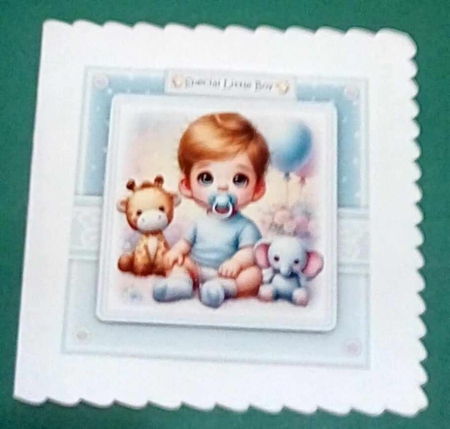 First Birthday Boy Mini Kit by Benita Jenkinson