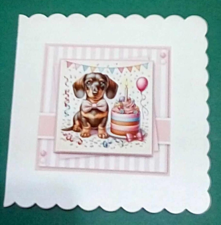 Birthday Puppy by Benita Jenkinson