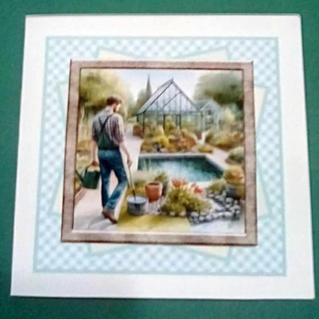 The Gardening Men - 6x6 Mini Kit by Benita Jenkinson