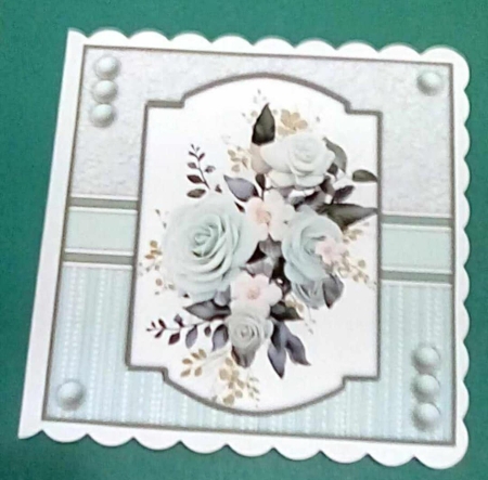Delicate Mint Floral Mini-Kit by Benita Jenkinson