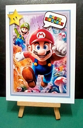 Set Of 3 ~ Super Mario Birthday by Benita Jenkinson