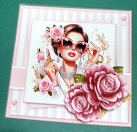 Step By Step  Pink   Roses by Benita Jenkinson
