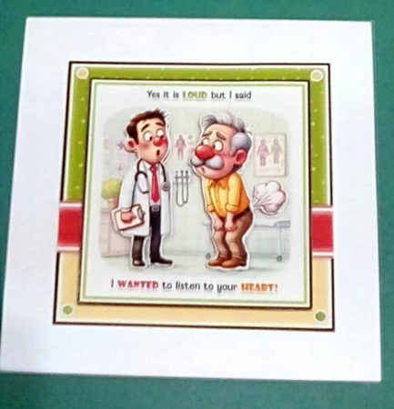 Listen To Your Heart Mini Kit Birthday/Fathers Day by Benita Jenkinson