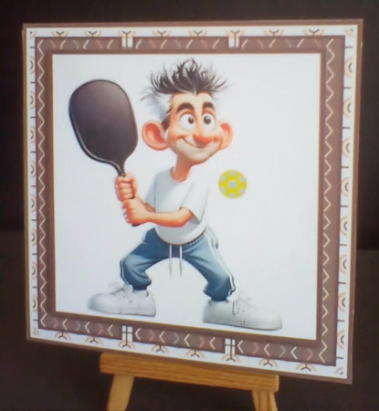PickleBall Legend #2 Mini Kit 7x7 by Benita Jenkinson