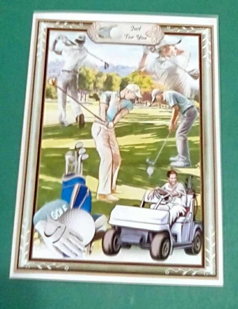 Golfing Action Mini Kit by Benita Jenkinson