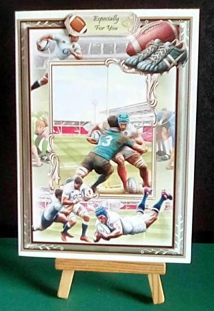 Rugby Action Mini Kit by Benita Jenkinson