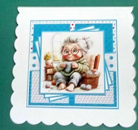 Knit 1 Purl 1 Mini Kit 7x7 by Benita Jenkinson