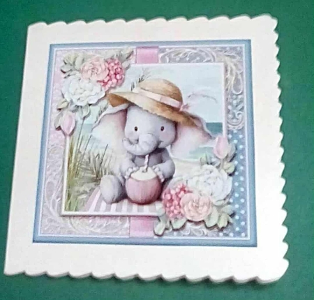 Birthday Elephant four  by Benita Jenkinson