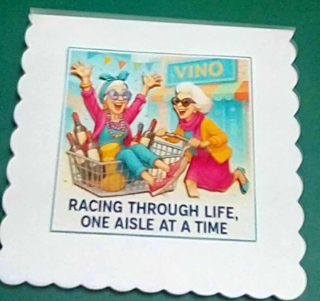 racing through life  by Benita Jenkinson