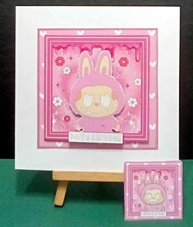 Pink Labubu Mini Kit by Benita Jenkinson