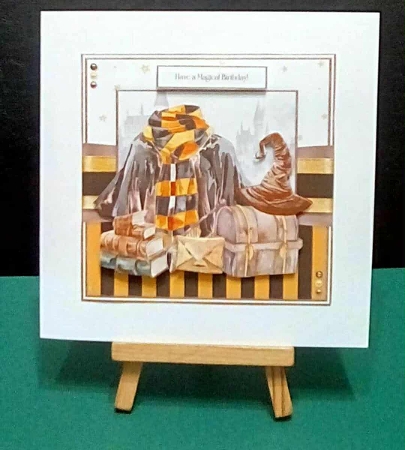 HP Magical Birthday Hufflepuff 7x7 inch Kit by Benita Jenkinson