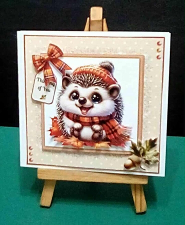 Autumnal Hedgies by Benita Jenkinson