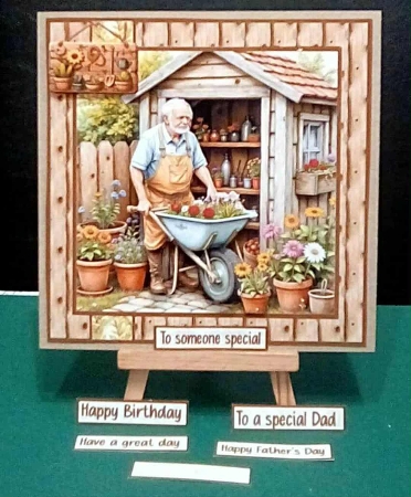 A day in the garden by Benita Jenkinson