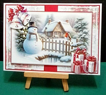 The Jolly Snowman Mini Kit by Benita Jenkinson