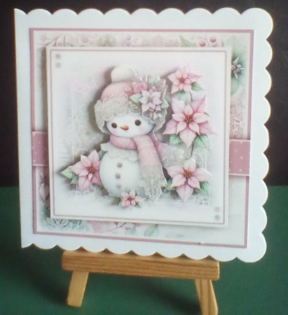 Lacy Snowman Mini Kit by Benita Jenkinson