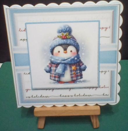 Penguin in Plaid by Benita Jenkinson