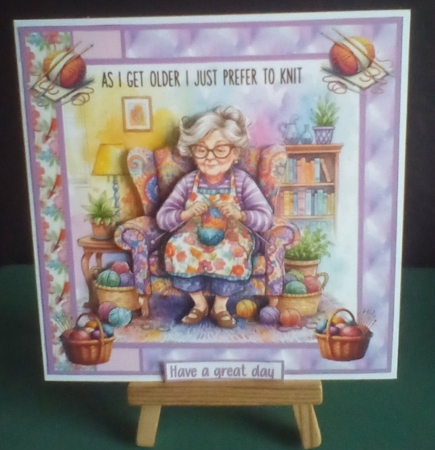 Knit the day away by Benita Jenkinson