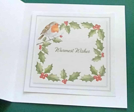 Traditional Christmas inserts 7x7 by Benita Jenkinson