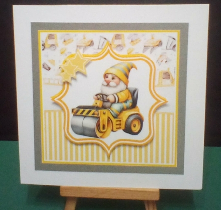 Construction Gnomes Mini Kit 7x7 by Benita Jenkinson