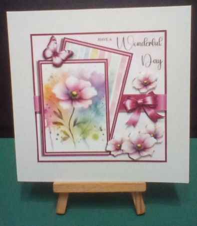 Pretty Paintsplash Fleur by Benita Jenkinson