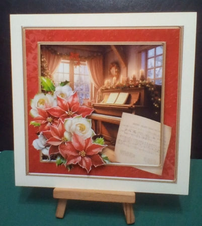 Christmas Music - Decoupage Card Mini Kit by Benita Jenkinson
