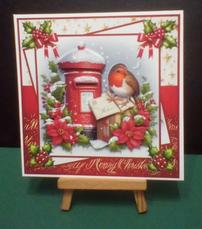 The Robins  Postbox by Benita Jenkinson