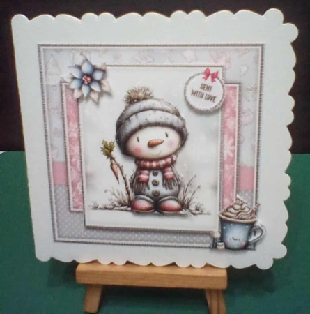 Whimsical Blue Christmas by Benita Jenkinson