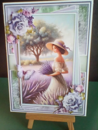 Fields Of Lavender Mini Kit by Benita Jenkinson