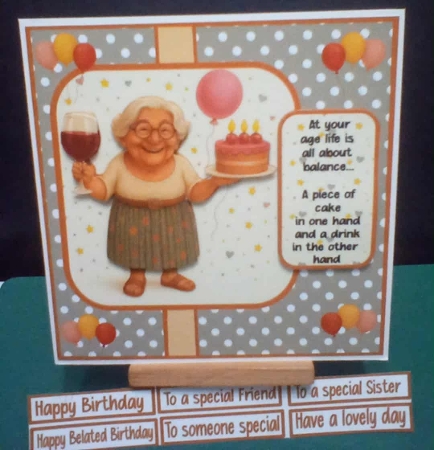 Cake and wine by Benita Jenkinson