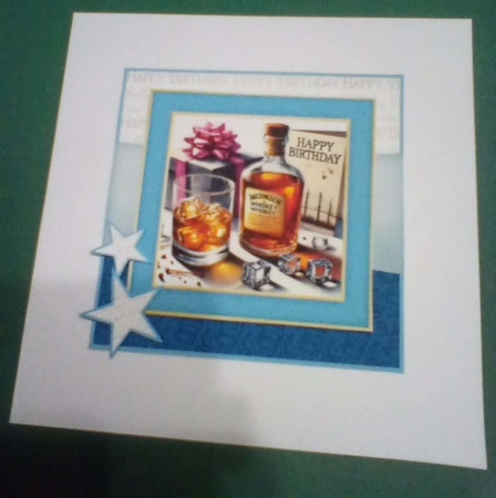 Birthday Whiskey - 7x7 Mini Kit by Benita Jenkinson