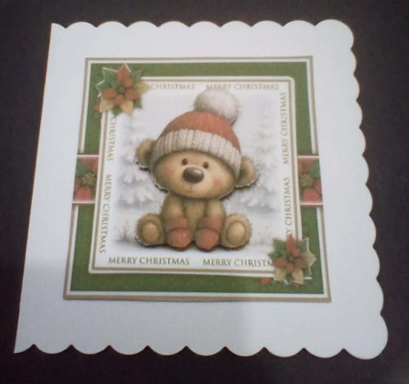 Little Festive Bear Mini Kit by Benita Jenkinson