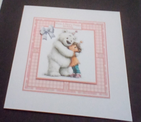 Hugs With My Teddy Mini Kit 7x7 (5) by Benita Jenkinson