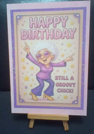 DD FUNNY FEMALE BIRTHDAY A4 23 by Benita Jenkinson