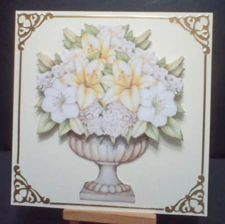 Vase  Spring Flowers Mini Kit by Benita Jenkinson