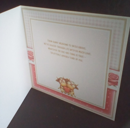 Romantic Cows Anniversary/Valentines/Birthday  by Benita Jenkinson